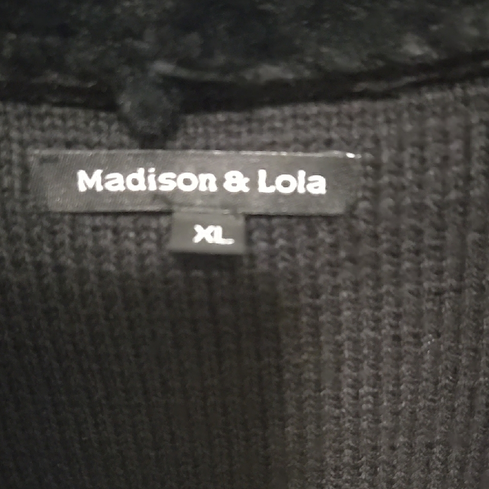 Black Women's Sweater - Picture 2 of 3